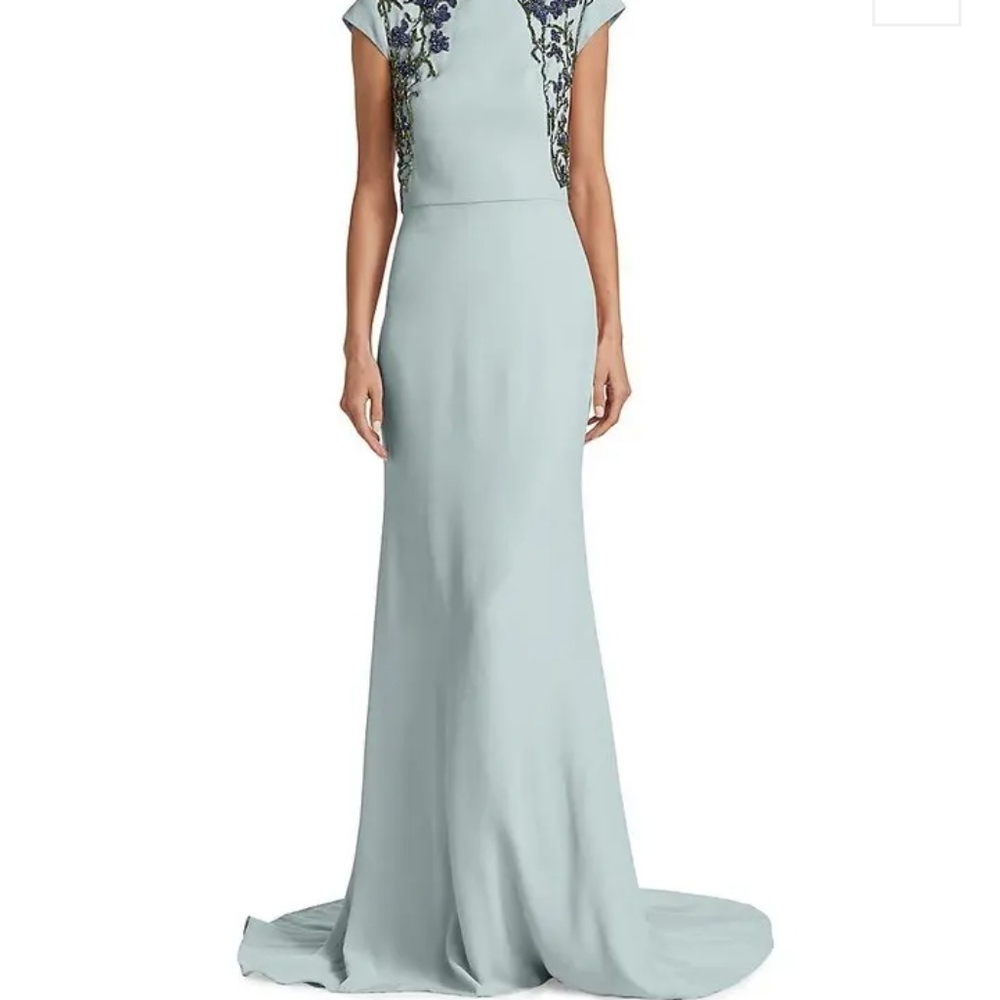 OSCAR DE LA RENTA CRYDTAL BEADED